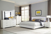Felicity Panel Bed with LED Lighting - Furniture City (CA)l