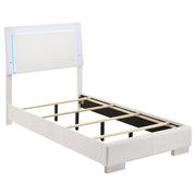 Felicity Panel Bed with LED Lighting - Furniture City (CA)l