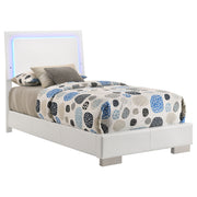 Felicity Panel Bed with LED Lighting - Furniture City (CA)l