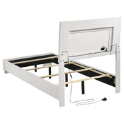 Felicity Panel Bed with LED Lighting - Furniture City (CA)l