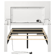 Felicity Panel Bed with LED Lighting - Furniture City (CA)l