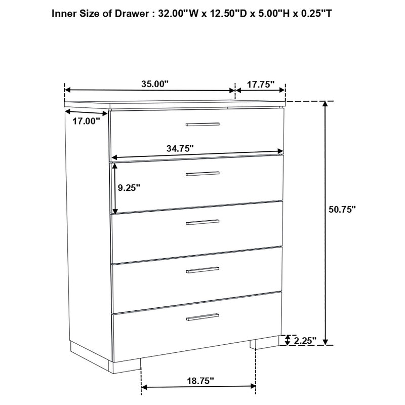Felicity Chest of Drawers - Furniture City (CA)l