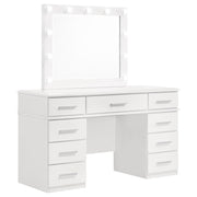Felicity Makeup Vanity Table with LED Mirror - Furniture City (CA)l