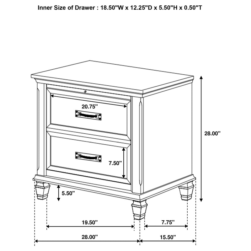 Franco Bedroom Set - Furniture City (CA)l