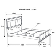 Barzini Panel Bed - Furniture City (CA)l