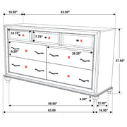 Barzini Dresser - Furniture City (CA)l