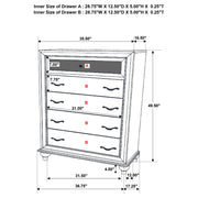 Barzini Chest of Drawers - Furniture City (CA)l