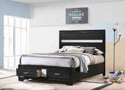 Miranda Panel Platform Storage Bed - Furniture City (CA)l