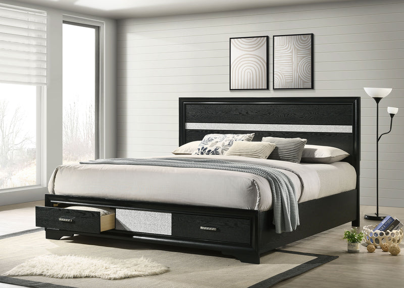 Miranda Panel Platform Storage Bed - Furniture City (CA)l