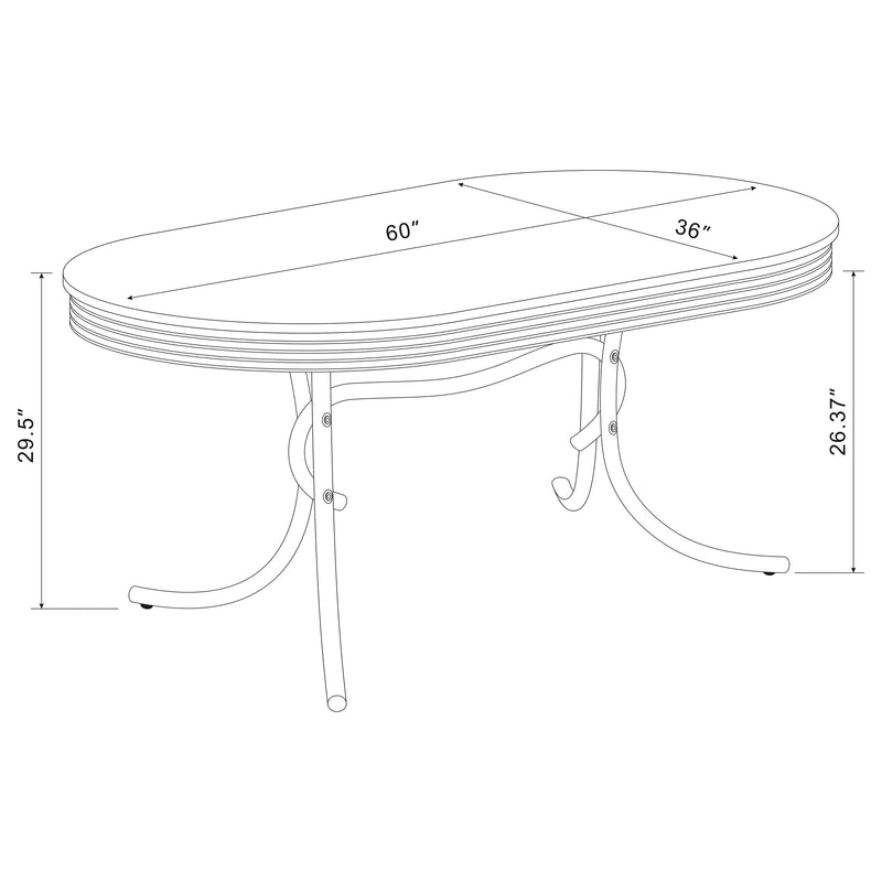 Retro Dining Set - Furniture City (CA)l