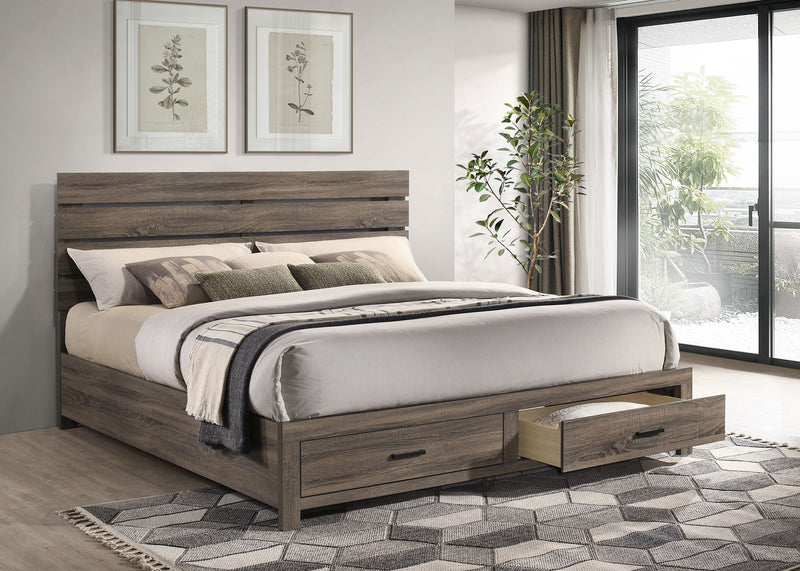Brantford Panel Platform Storage Bed - Furniture City (CA)l