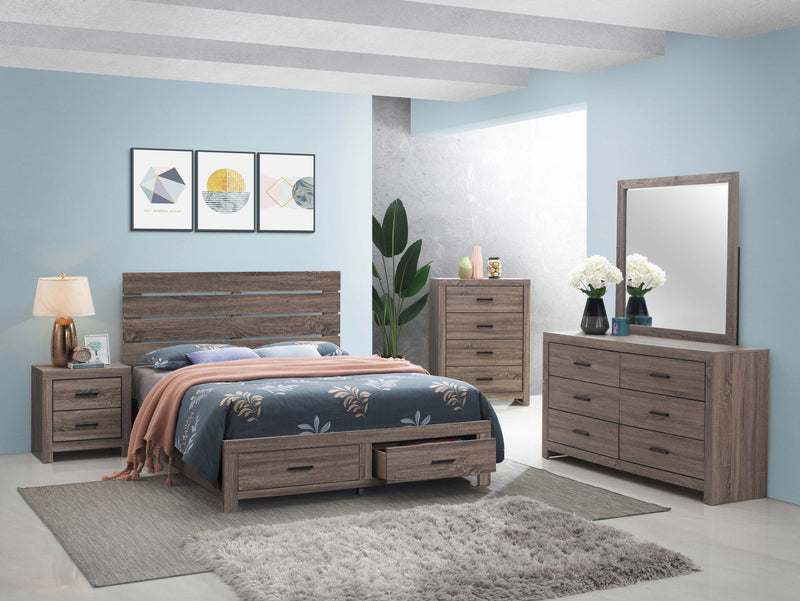 Brantford Panel Platform Storage Bed - Furniture City (CA)l