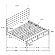 Brantford Panel Platform Storage Bed - Furniture City (CA)l