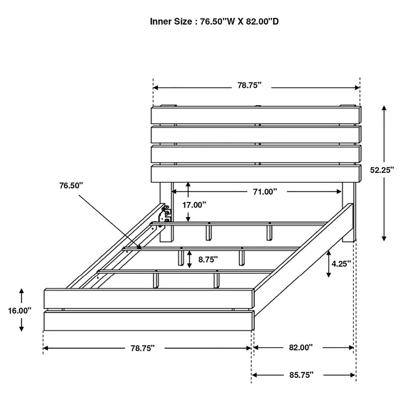 Brantford Panel Bed - Furniture City (CA)l