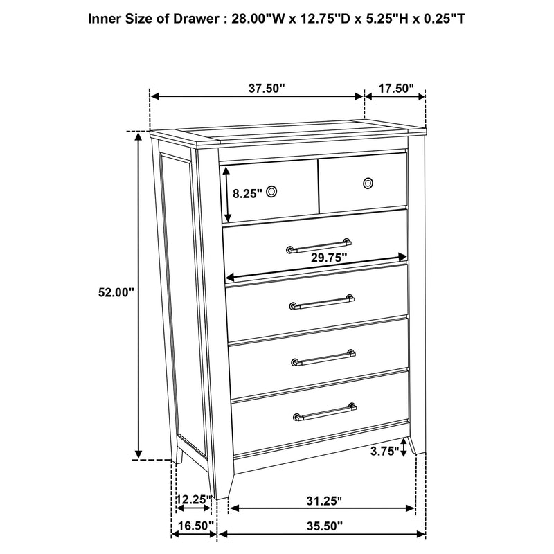 Hazlewood Chest of Drawers - Furniture City (CA)l