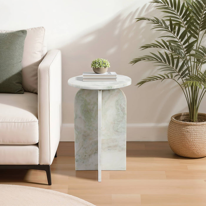 20x13-round-marble-accent-table-light-green-kd-11
