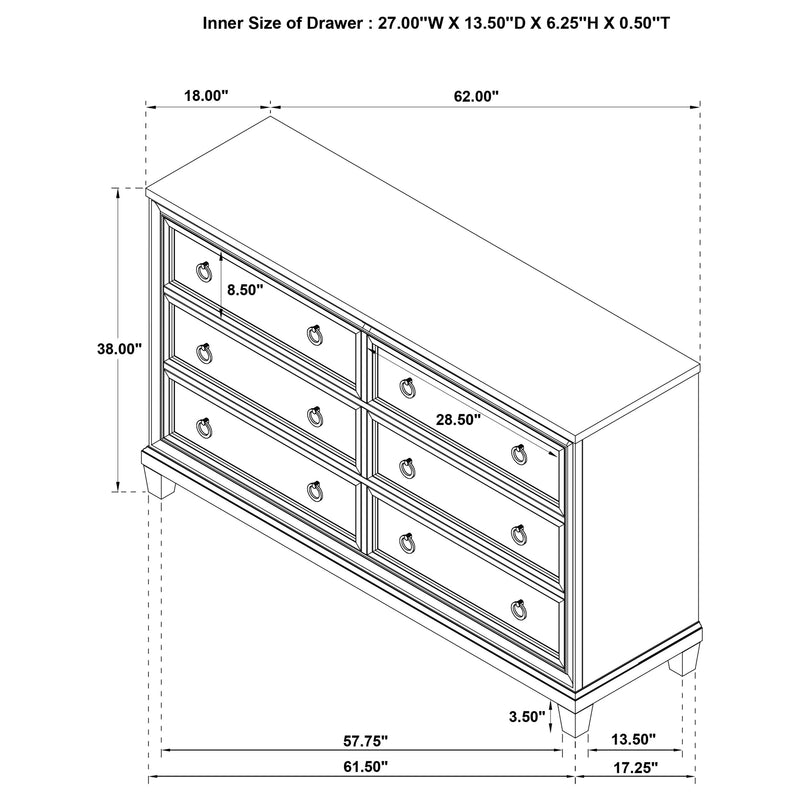 Pembroke Dresser - Furniture City (CA)l