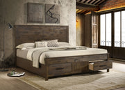 Woodmont Panel Platform Storage Bed - Furniture City (CA)l
