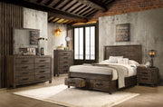 Woodmont Panel Platform Storage Bed - Furniture City (CA)l