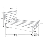 Woodmont Panel Platform Storage Bed - Furniture City (CA)l