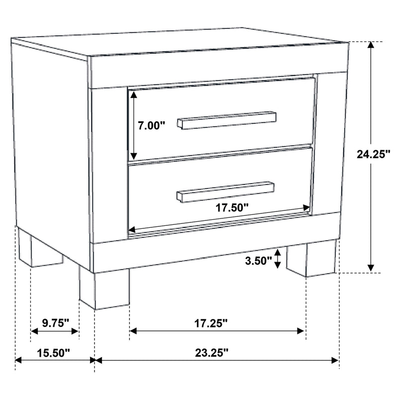 Woodmont Nightstand - Furniture City (CA)l