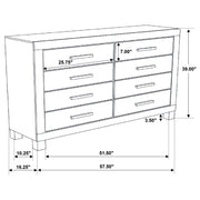 Woodmont Dresser - Furniture City (CA)l