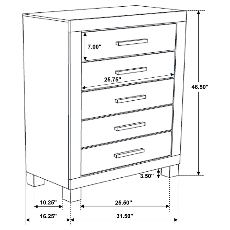 Woodmont Chest of Drawers - Furniture City (CA)l