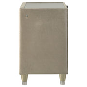 Lorient Nightstand with LED Lighting - Furniture City (CA)l