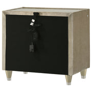 Lorient Nightstand with LED Lighting - Furniture City (CA)l