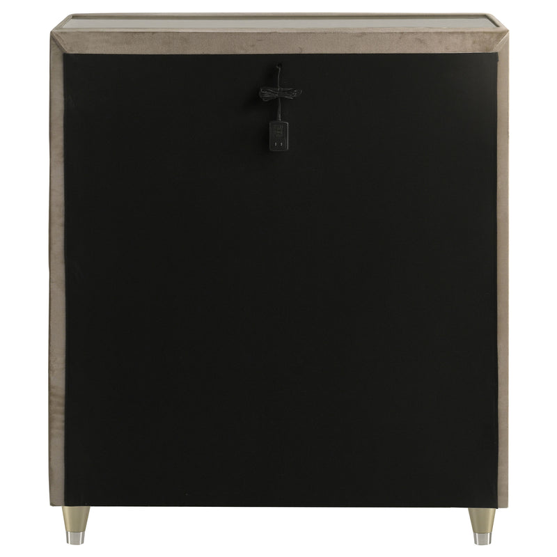 Lorient Chest of Drawers with LED Lighting - Furniture City (CA)l