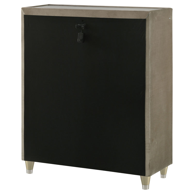Lorient Chest of Drawers with LED Lighting - Furniture City (CA)l