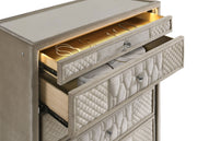 Lorient Chest of Drawers with LED Lighting - Furniture City (CA)l