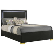 Marceline Panel Bed with LED Lighting - Furniture City (CA)l