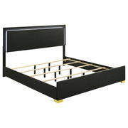 Marceline Panel Bed with LED Lighting - Furniture City (CA)l