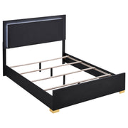 Marceline Panel Bed with LED Lighting - Furniture City (CA)l