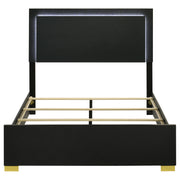 Marceline Panel Bed with LED Lighting - Furniture City (CA)l