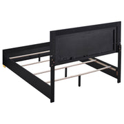 Marceline Panel Bed with LED Lighting - Furniture City (CA)l