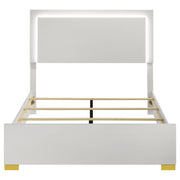Marceline Panel Bed with LED Lighting - Furniture City (CA)l