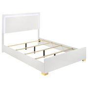 Marceline Panel Bed with LED Lighting - Furniture City (CA)l