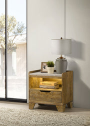 Henderson Nightstand with LED Lighting - Furniture City (CA)l
