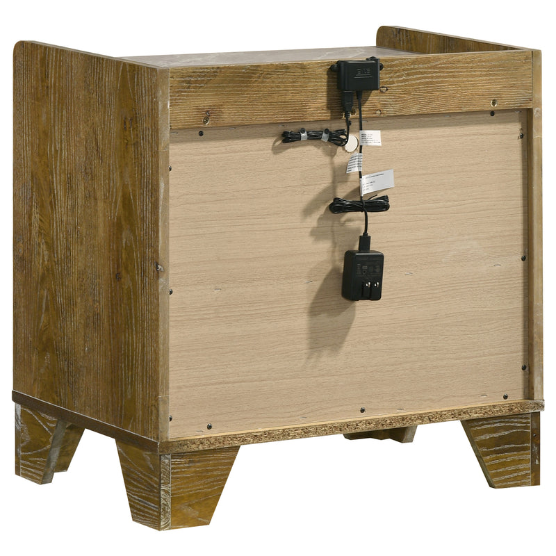 Henderson Nightstand with LED Lighting - Furniture City (CA)l