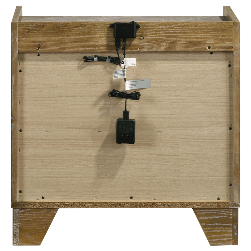 Henderson Nightstand with LED Lighting - Furniture City (CA)l