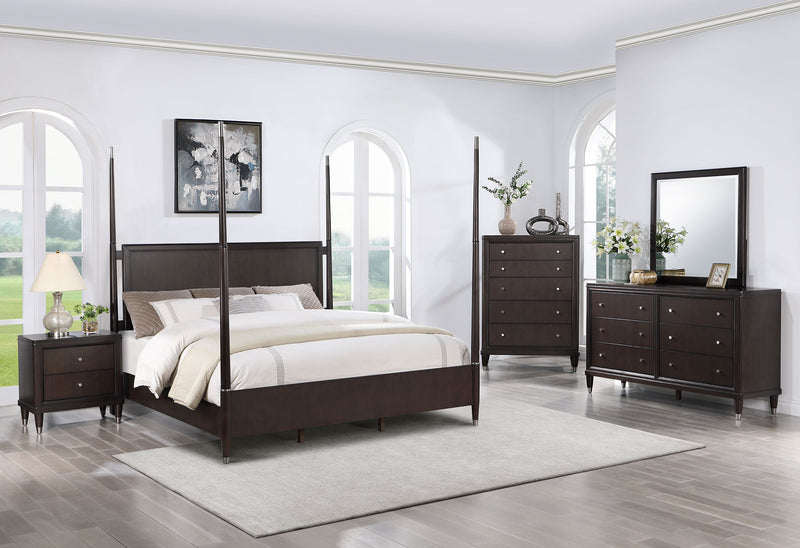 Emberlyn Four-Poster Panel Bed - Furniture City (CA)l