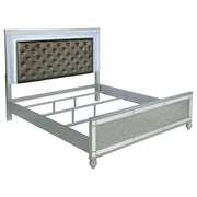 Gunnison Panel Bed with LED Lighting - Furniture City (CA)l