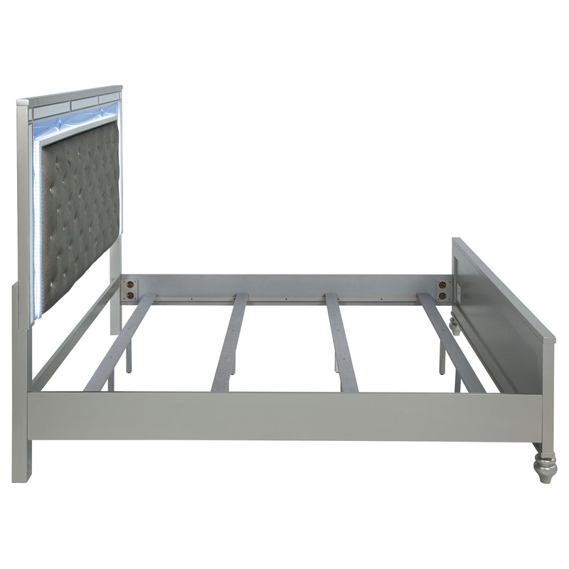 Gunnison Panel Bed with LED Lighting - Furniture City (CA)l