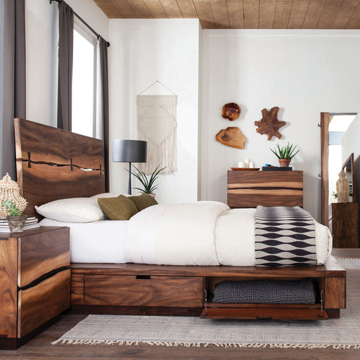 Winslow Panel Platform Storage Bed - Furniture City (CA)l