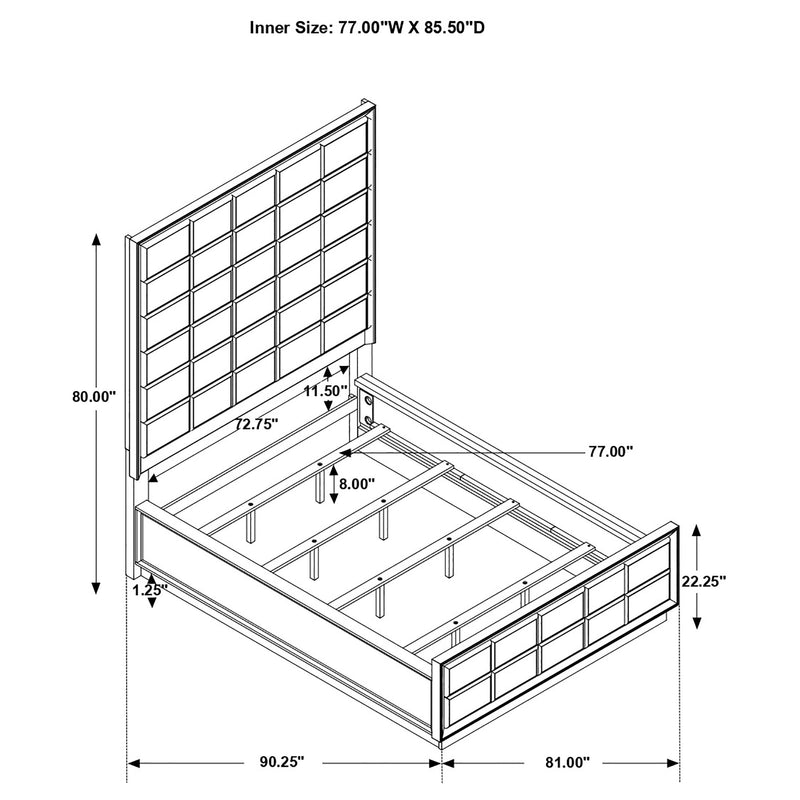 Durango Panel Bed - Furniture City (CA)l