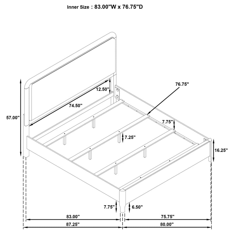 Maderia Panel Bed - Furniture City (CA)l