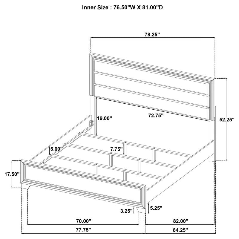 Wright Panel Bed - Furniture City (CA)l