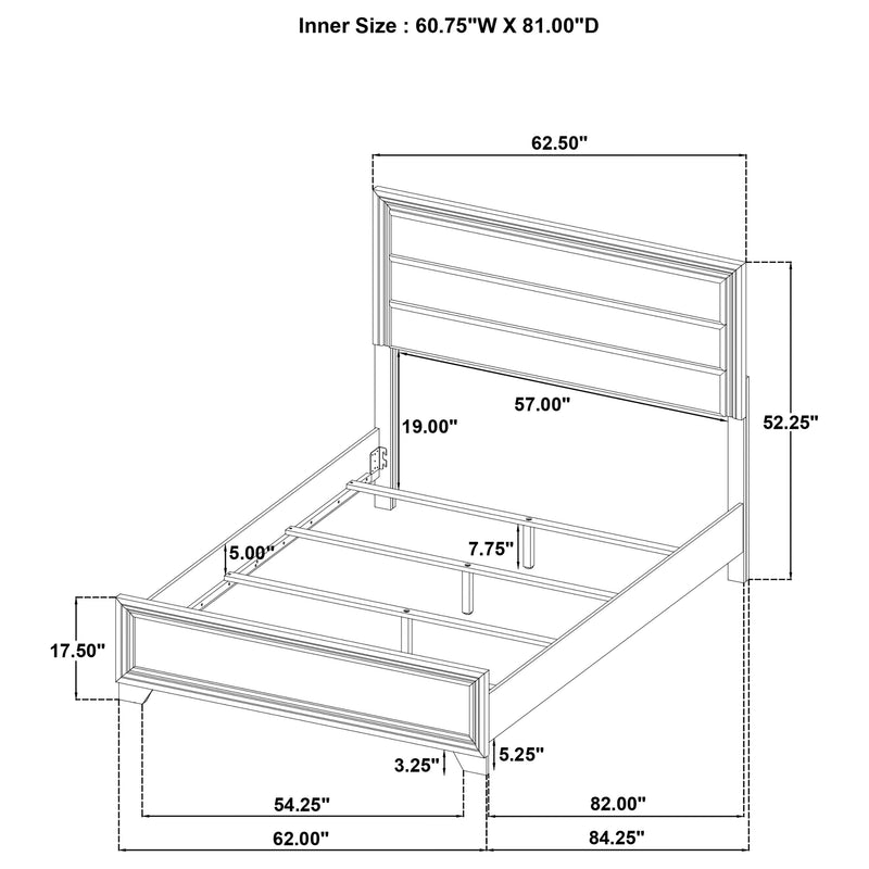 Wright Panel Bed - Furniture City (CA)l